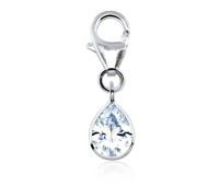 Silver Charms Bezel Gems CH-84-6x8